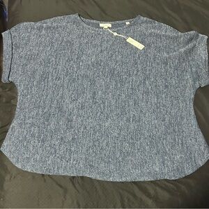 Max Studio Women's 1X Relaxed Boxy Sweater Short Sleeve NWT / Preowned